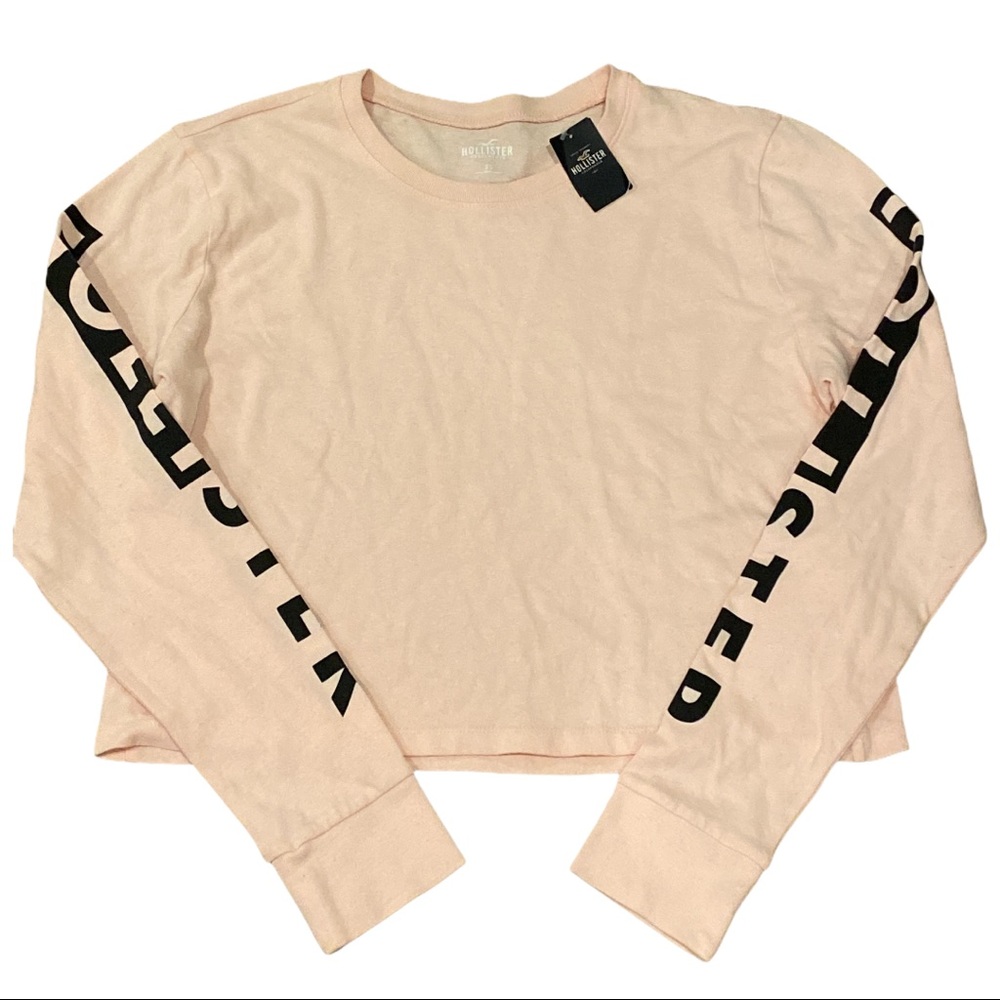 NWT Hollister Pink Long Sleeve T-Shirt